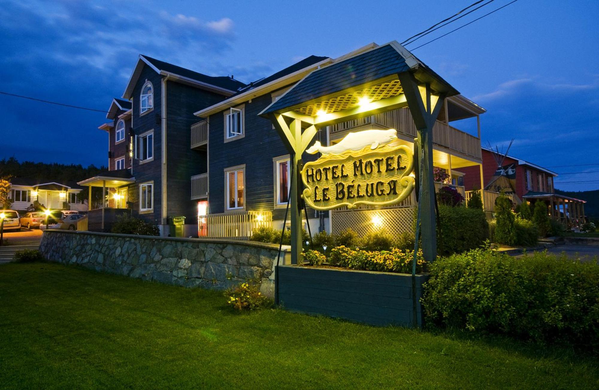 Hôtel Motel Le Beluga Tadoussac Extérieur photo