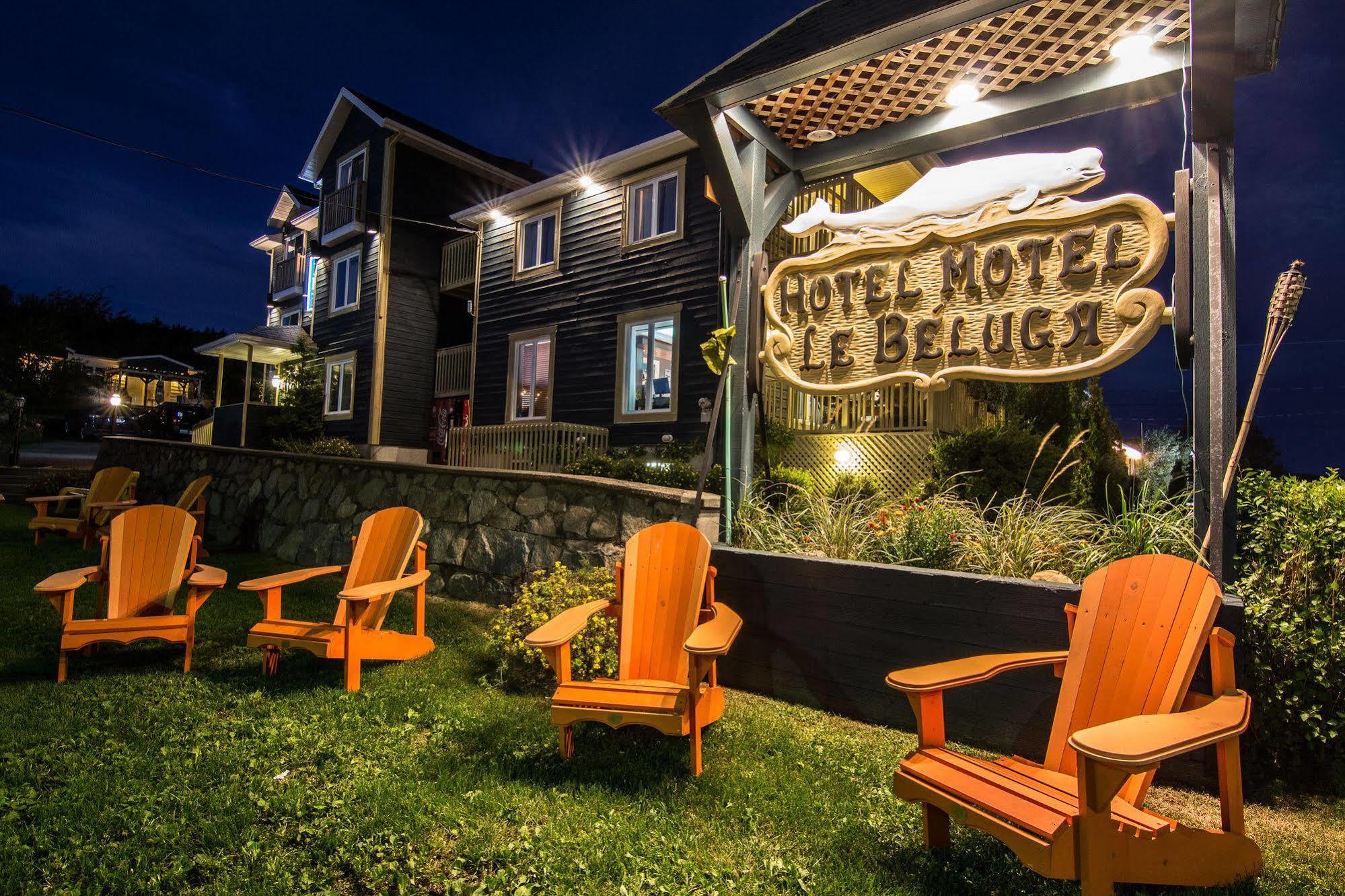 Hôtel Motel Le Beluga Tadoussac Extérieur photo